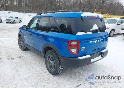 2022 Ford Bronco Sport Big Bend z USA, uszkodzony, nr VIN 3FMCR9B6XNRE09098